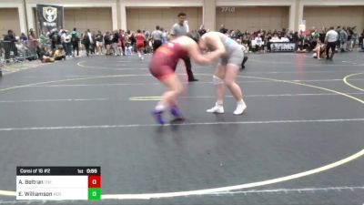 175 lbs Consi Of 16 #2 - Annette Beltran, The Snake Pit vs Emily Williamson, Red Mountain WC