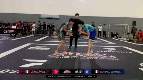 Miguel Ángel vs Santiago Espinosa 2025 ADCC Guadalajara Open