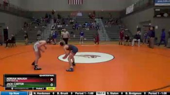 108 lbs Quarterfinal - Jack Carter, Huntsville vs Adrian Waugh, New Hope HS