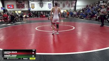 120 lbs Semifinal - Ashton Grace, Ottumwa vs Parker Johns, Dubuque Hempstead