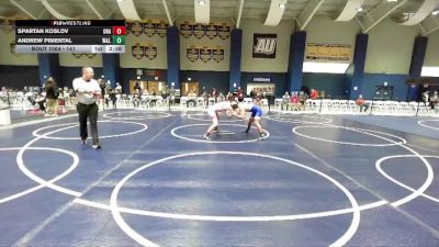 141 lbs Champ. Round 1 - Spartan Koslov, Unattached vs Andrew Pimental, Washington & Lee