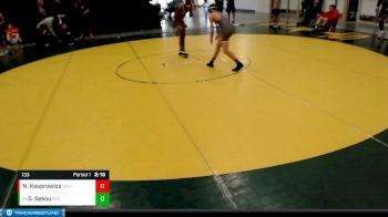 133 lbs Cons. Round 4 - Gabriel Sekou, Midland (Neb.) vs Noah Kasprowics, Western Colorado University