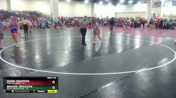 155 lbs Round 6 (8 Team) - Maria Ignatova, Team STL Green vs Brooke Grajczyk, South Dakota Heat