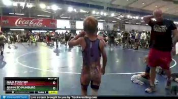 65 lbs Semis & 3rd Wb (16 Team) - Quinn Schaumburg, NOLA Gold vs Allie Proctor, The Big MF Purge