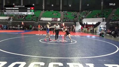 1-5A 107 Semifinal - Madelynn King, Arab vs Marlie Morris, Alexandria HS