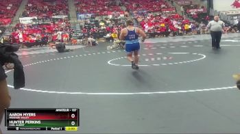 157 lbs Champ. Round 1 - Hunter Perkins, Carl Albert vs Aaron Myers, Missouri Valley