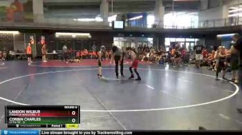 65 lbs Round 6 (10 Team) - Corbin Charles, Little MF vs Landon Wilbur, Predator Wrestling