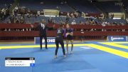 ISADORA SOUZA E SILVA vs MARYSSA LYNN MCKINLEY 2024 Pan IBJJF Jiu-Jitsu No-Gi Championship