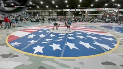 175 lbs Round 3 - Gwen Leading Fighter, Todd County vs Lainy Jochim, Mandan Wrestling Club