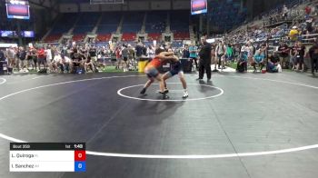 120 lbs Rnd Of 64 - Landon Quiroga, Florida vs Izaiah Sanchez, Wisconsin