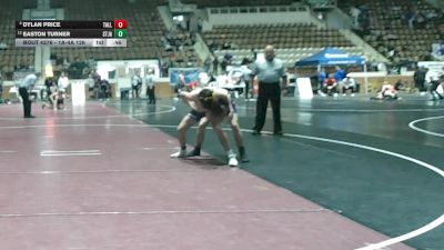 1A-4A 126 Cons. Round 2 - Dylan Price, Tallassee vs Easton Turner, St James
