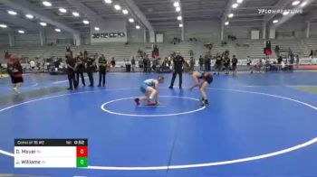 106 lbs Consolation - Dominic Moyer, PA vs Jorden Williams, PA