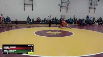 152 lbs Quarterfinal - Kael Johnson, Graham-Kapowsin vs Kaden Gerber, Enumclaw