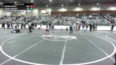 86 lbs Quarterfinal - Nathan Fraley, NorCal Nomads vs Artem Akopian, Alpha Dawg