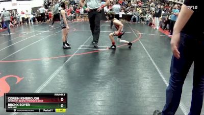 70C Round 3 - Bronx Boyer, Warsaw vs Corbin Kimbrough, Southern Boone Wrestling Club