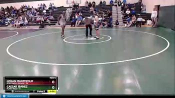 195 lbs Quarters & 1st Wb (16 Team) - Caesar Ibanez, Plano West vs Logan Mantezolo, Northwest Nelson