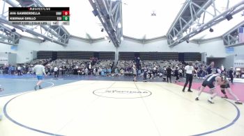 115-H lbs Consi Of 16 #1 - Ava Gamberdella, Branford vs Kiernan Grillo, Fisheye