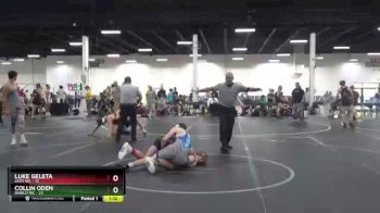 138 lbs Placement (4 Team) - Collin Oden, Diablo WC vs Luke Geleta, Suzy WC