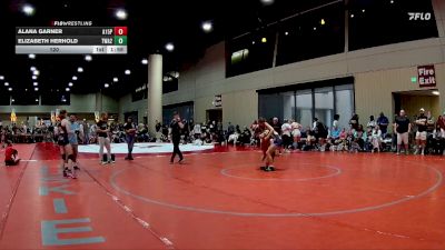 120 lbs Round 2 (4 Team) - Alana Garner, AR-15 Pink vs Elizabeth Herhold, TWA#2