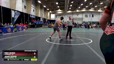 285 lbs Finals (8 Team) - Jordan Ruf, Cambridge vs Brighton Hergott, Thayer Central