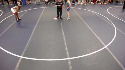 138 lbs Champ. Round 2 - Jaden Neunsinger vs Eli Faris, Mustang Wrestling Club