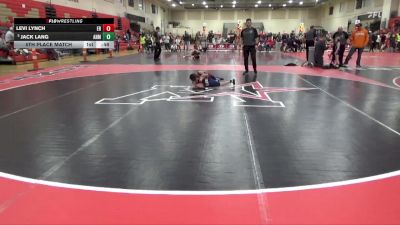 50 lbs 5th Place Match - Levi Lynch, Elk River vs Jack Lang, ANML