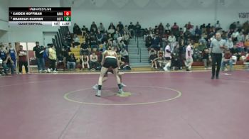 120 lbs Quarterfinal - Branson Rorrer, Nottoway vs Caiden Hoffman, Nandua