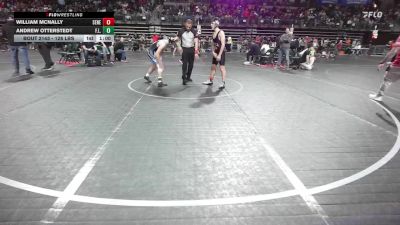 128 lbs Round Of 16 - William McNally, Seneca vs Andrew Otterstedt, F.l.o.w.