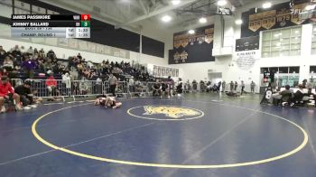 138 lbs Champ. Round 1 - James Passmore, Woodbridge vs Johnny Ballard, Beverly Hills