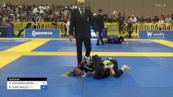 RAVEN EVA DONALDSON vs BLAKELY JUNE BAILEY 2023 IBJJF Jiu-Jitsu CON International