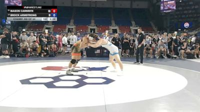 175 lbs Champ. Rd Of 64 - Mason Carnrite, California vs Brock Armstrong, Idaho