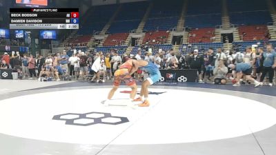 175 lbs Cons. Sub-rd Of 64 - Beck Bodson, Arkansas vs Damien Davison, Minnesota
