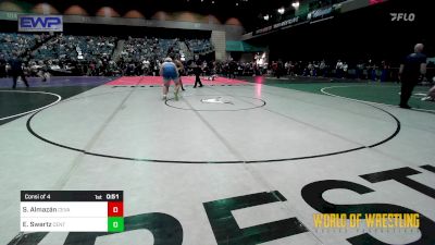 285 lbs Consi Of 4 - Salvador Almazán, Central Valley (Ceres) vs Eli Swartz, Central Catholic Wrestling Club