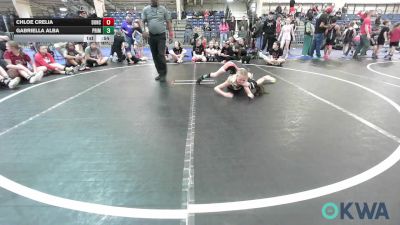 80 lbs Rr Rnd 3 - Chloe Crelia, Duncan Demon Wrestling vs Gabriella Alba, Prime Wrestling