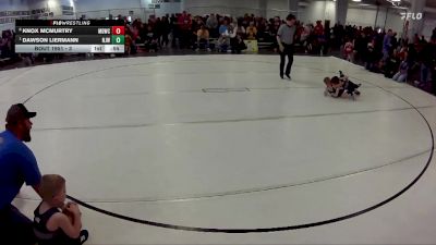 3 lbs 1st Place Match - Dawson Liermann, Norfolk Jr Wrestling vs Knox McMurtry, Midwest Destroyers Wrestling Club
