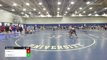 165 lbs Round Of 32 - Carson Barry, JWU vs Alfred Daniel, Wisconsin-Eau Claire