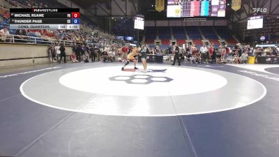 150 lbs Cons. Quarters - Michael Ruane, PA vs Thunder Page, KS