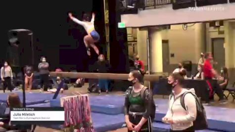 Julia Miletich - Women's Group, Twin Ports Gymnastics Club Inc. - 2021 Women's Xcel Region 4 Championships