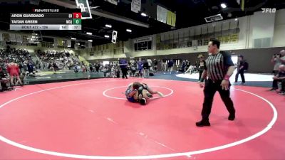 126 lbs Cons. Round 2 - Taitan Green, McQueen vs Aron Guardado, South Bakersfield
