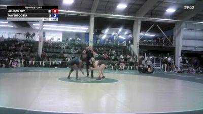 207 lbs Semifinal - Hayeni Costa, Lindsey Wilson vs Allison Ott, Mount Union