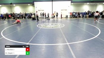 126 lbs Consi Of 128 #2 - Julian Montero, FL vs Mason Ziegler, PA