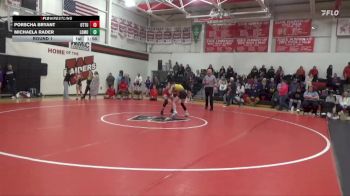 JV-4 lbs Round 1 - Michaela Rader, Louisa-Muscatine vs Porscha Bryant, Ottumwa