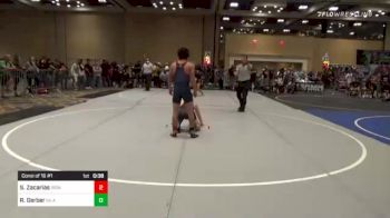 113 lbs Consi Of 16 #1 - Sajin Zacarias, Iron Eagles WC vs Richard Gerber, Gila Ridge HS