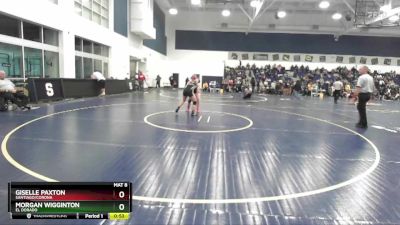 140 lbs Cons. Round 2 - Giselle Paxton, Santiago/Corona vs Morgan Wigginton, El Dorado