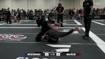 Rana Willink vs María José Ledesma Badillo 2026 ADCC West Coast Trials