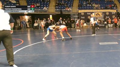 103 lbs 5th Place - Yusuf Konte, Norristown vs Fenton Fourspring, Corry