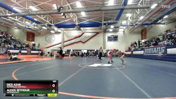 125 lbs Semifinal - Alexis Seymour, Jacksonville vs Dezi Azar, Naperville (Central)