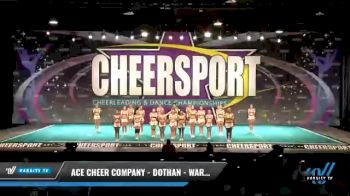 ACE Cheer Company - Dothan - Warhawks [2021 L3 Senior - Medium Day 2] 2021 CHEERSPORT National Cheerleading Championship