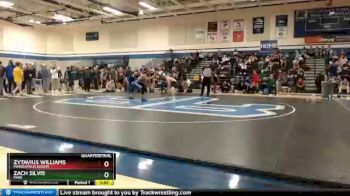 120 lbs Quarterfinal - Zach Silvis, Park vs Zytavius Williams, Minneapolis Edison