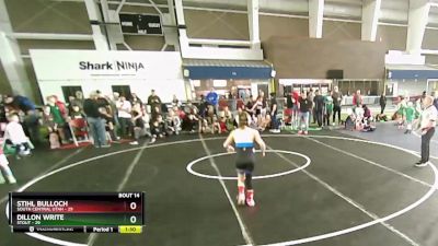 100 lbs Quarters & Wb (16 Team) - Dillon Write, Stout vs Stihl Bulloch, South Central Utah